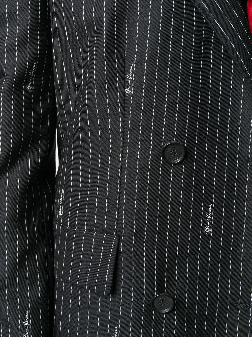 GV Signature pinstripe blazer - 5