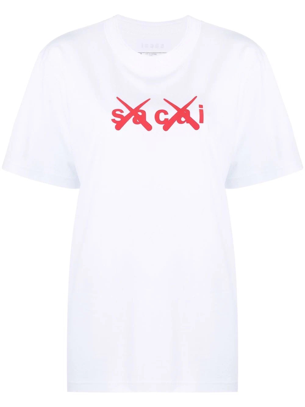 logo-print T-shirt - 1