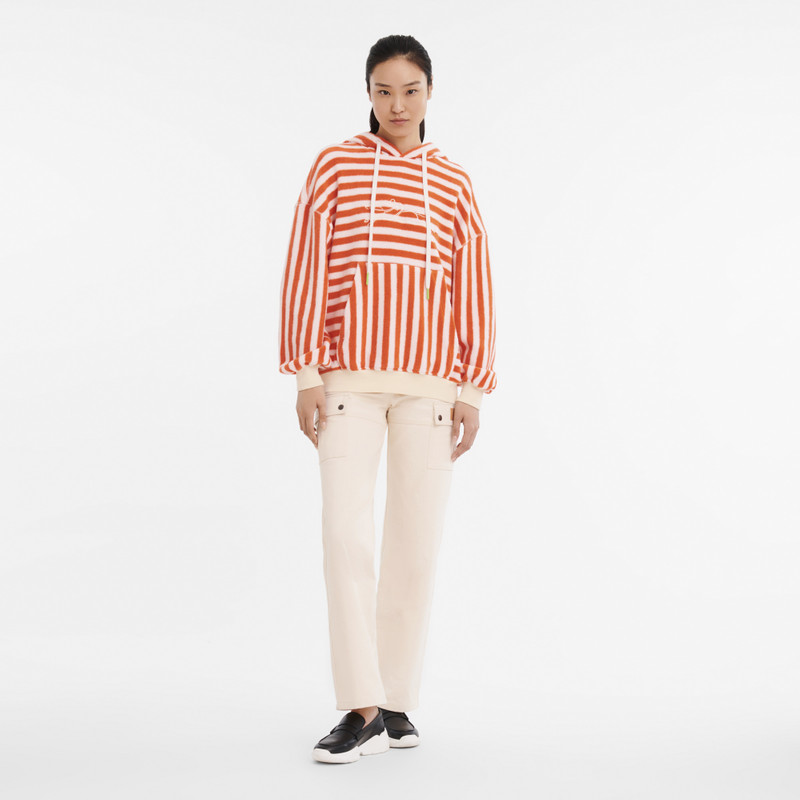 Longchamp Hoodie Pink/Orange - Fleece outlook