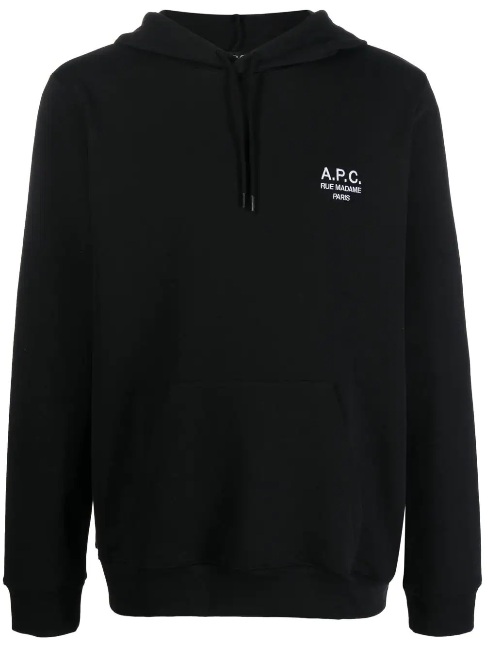 logo-print pullover hoodie - 1