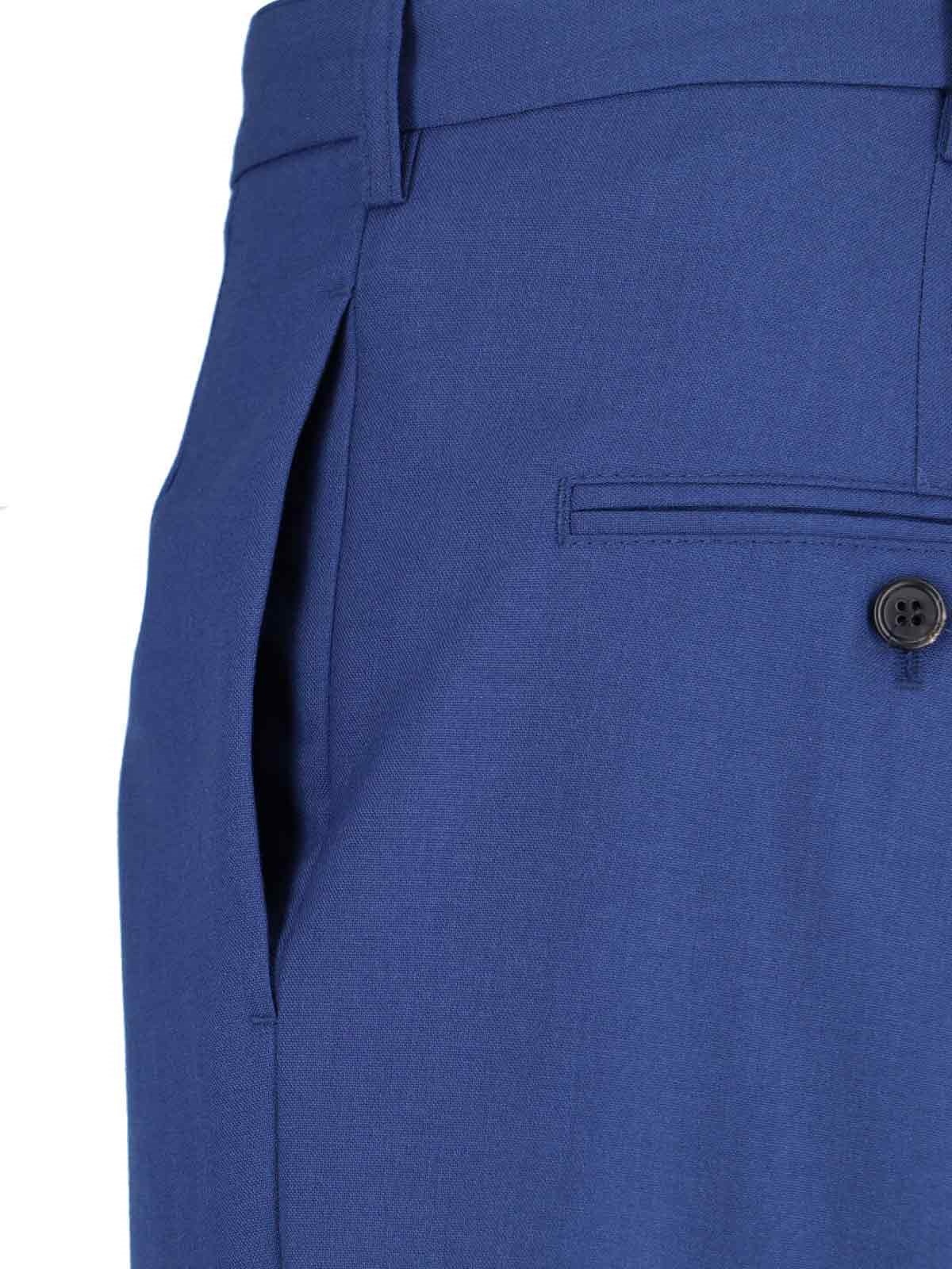 TAILORED VIRGIN WOOL TROUSERS - 5