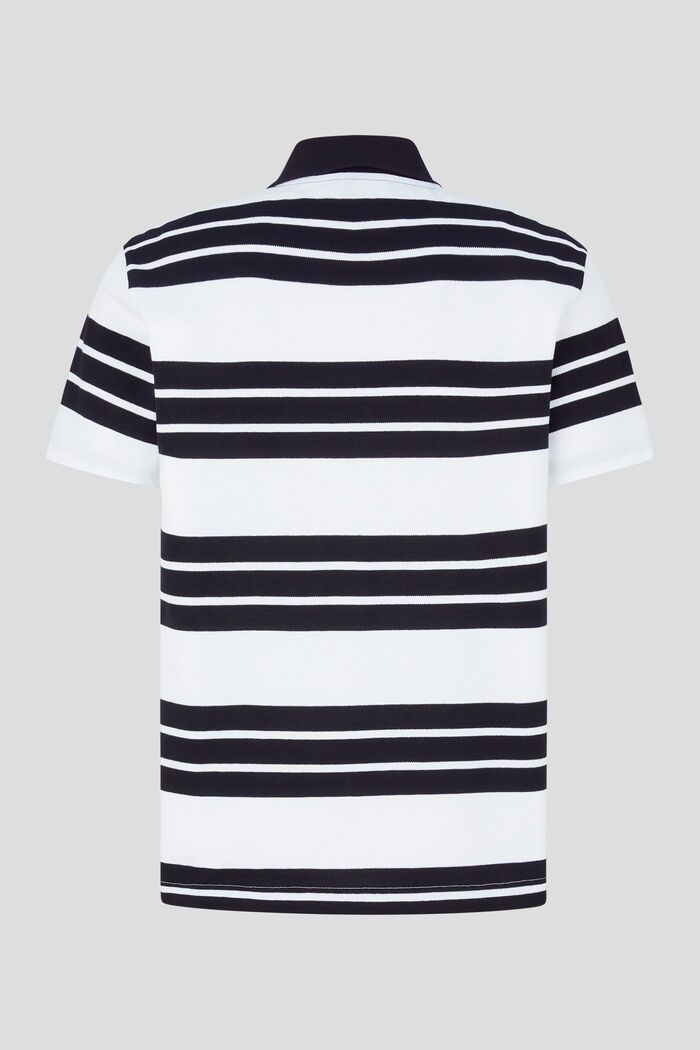 Ramon Polo shirt in Navy blue/White - 5