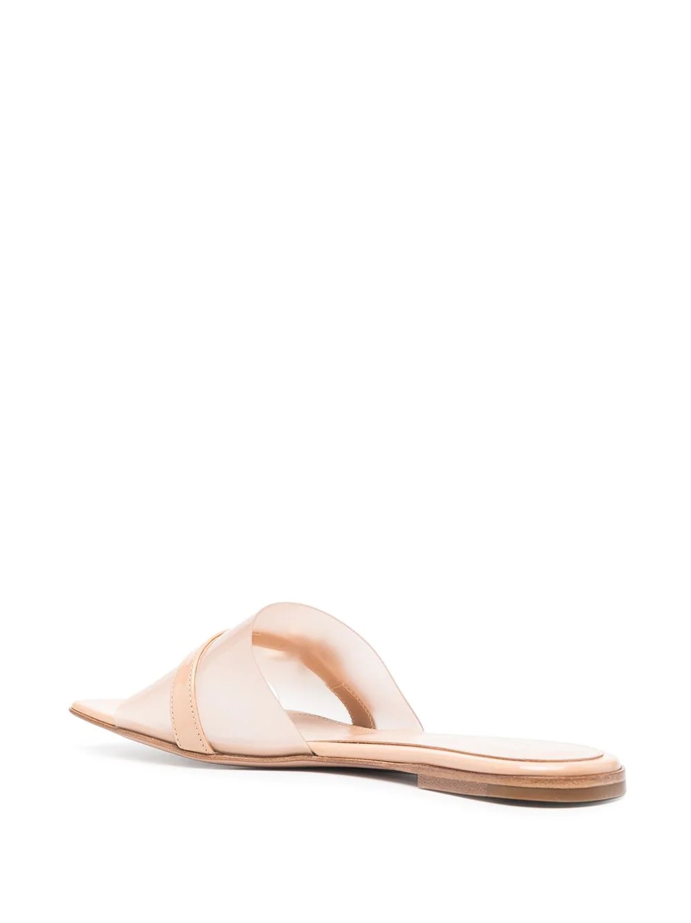 buckle-detail square-toe sandals - 3