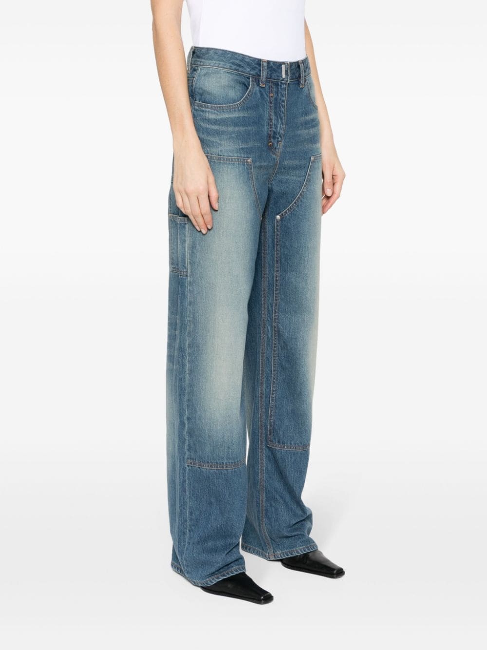 straight-leg jeans - 3