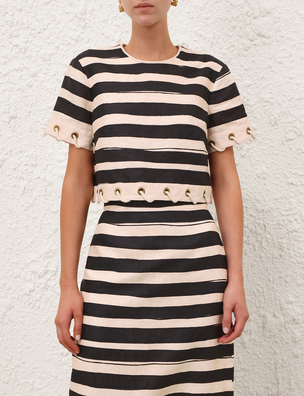 REBELLION STRIPE ROPE TOP - 2