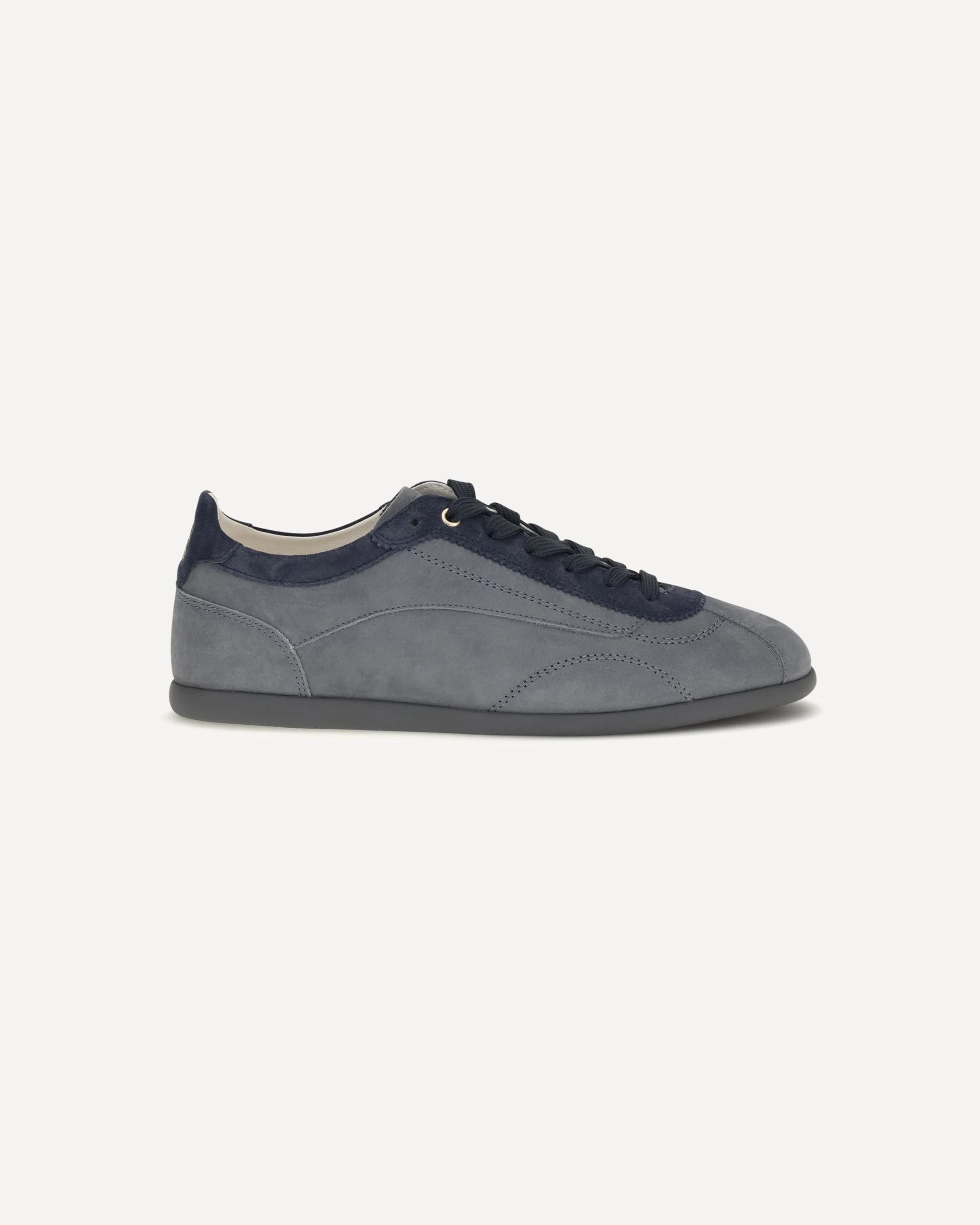 Nubuck and suede Sneakers with Slim sole - 1
