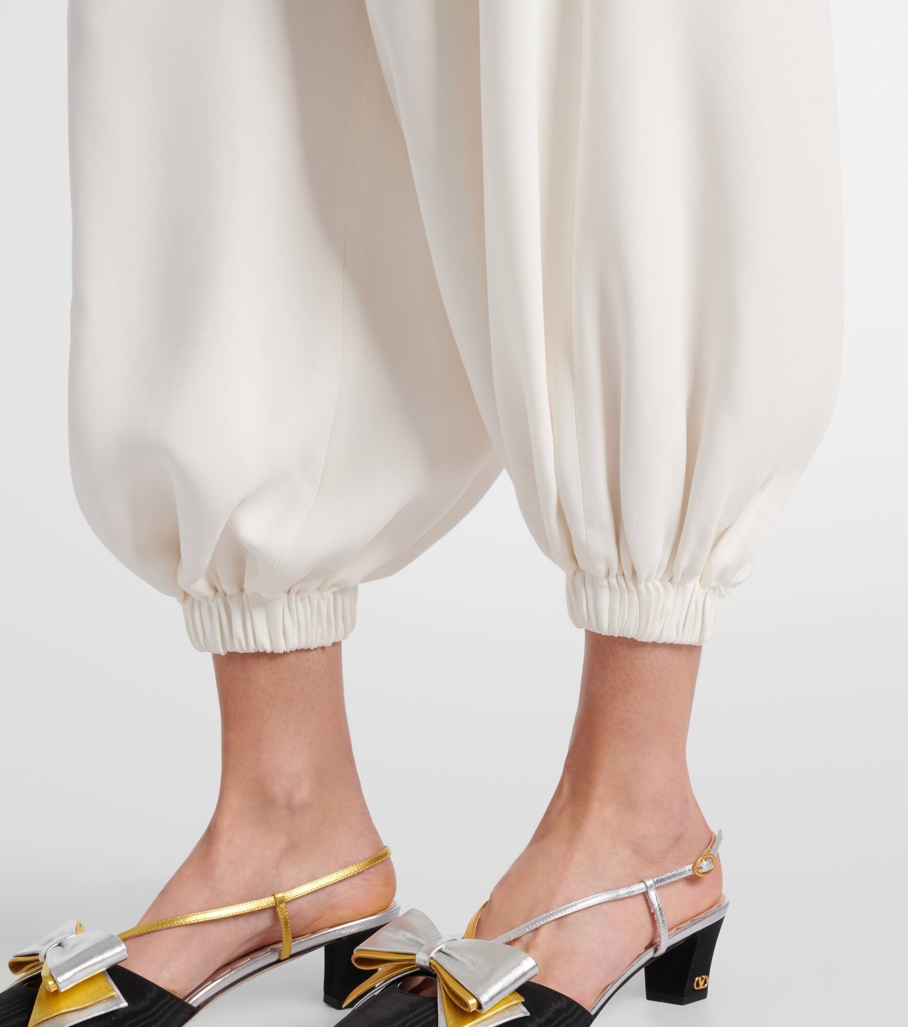 Cady Couture silk wide-leg pants - 5