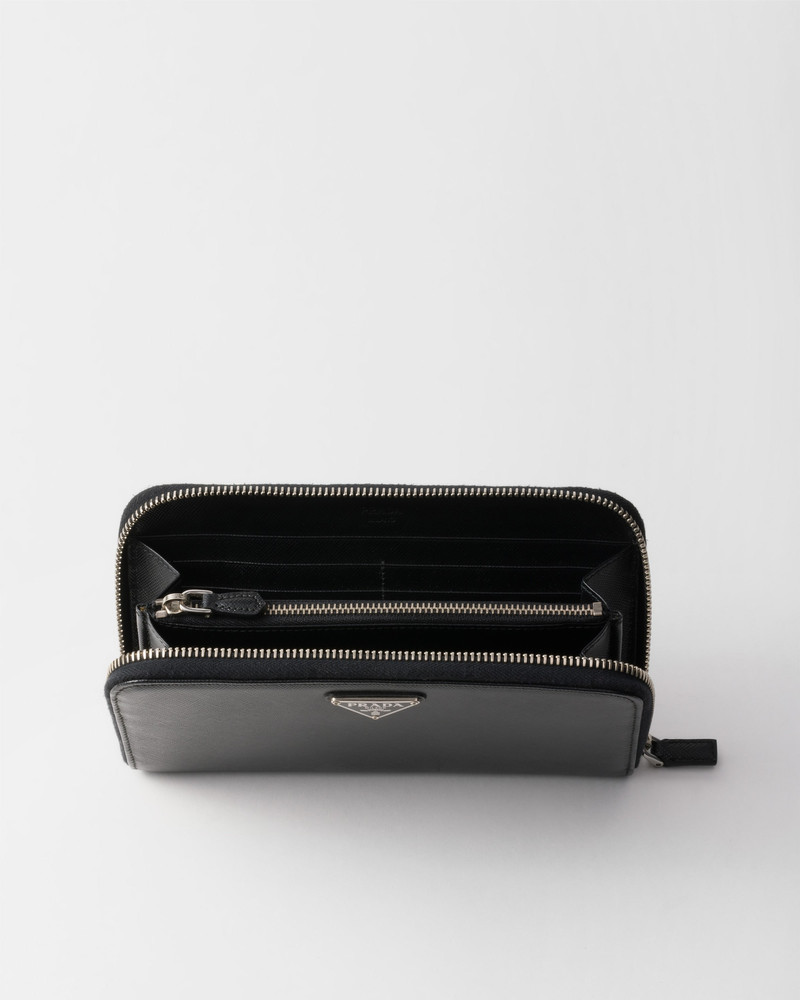 Prada Large Saffiano Leather Wallet outlook