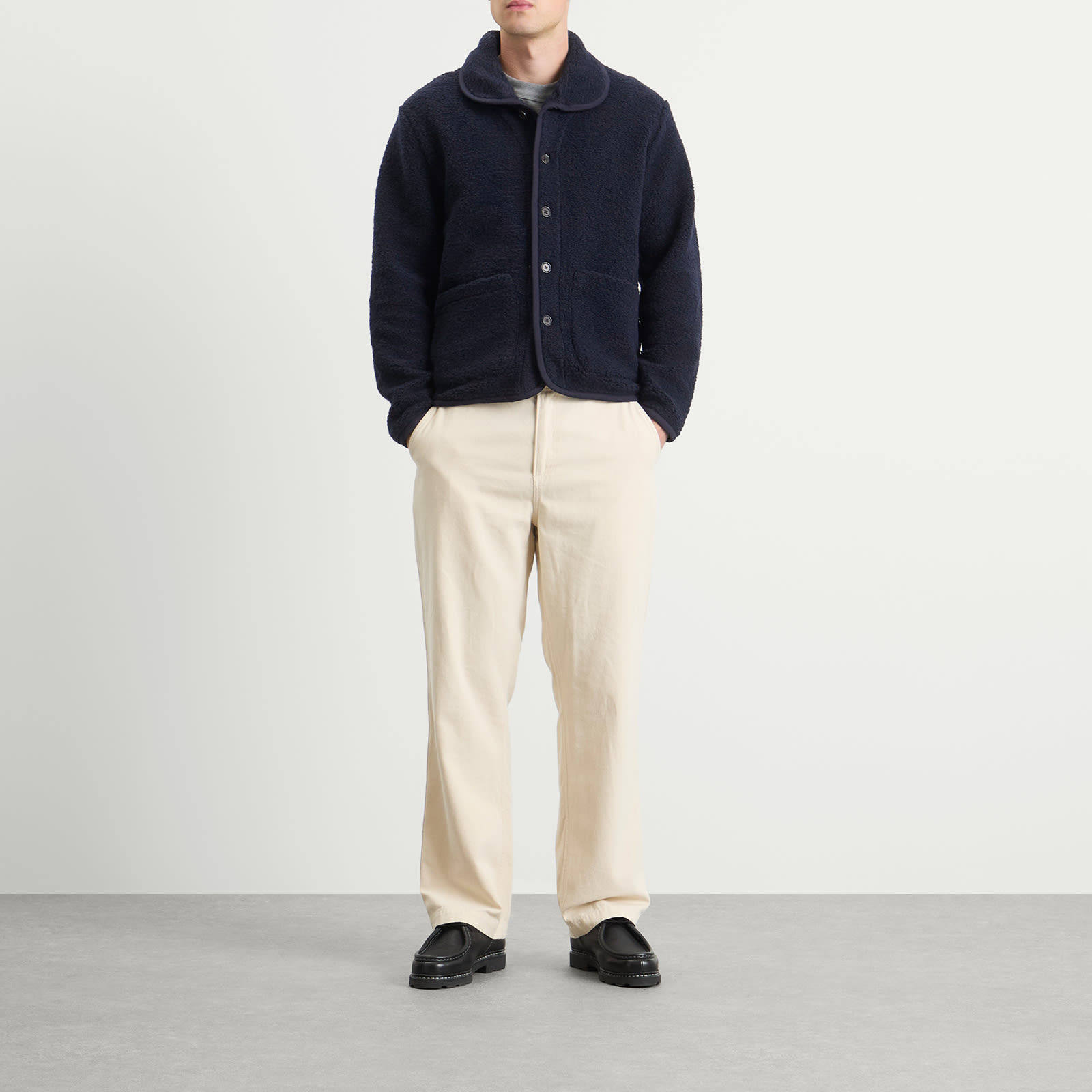 Universal Works Alvar Fleece Lancaster Jacket - 4