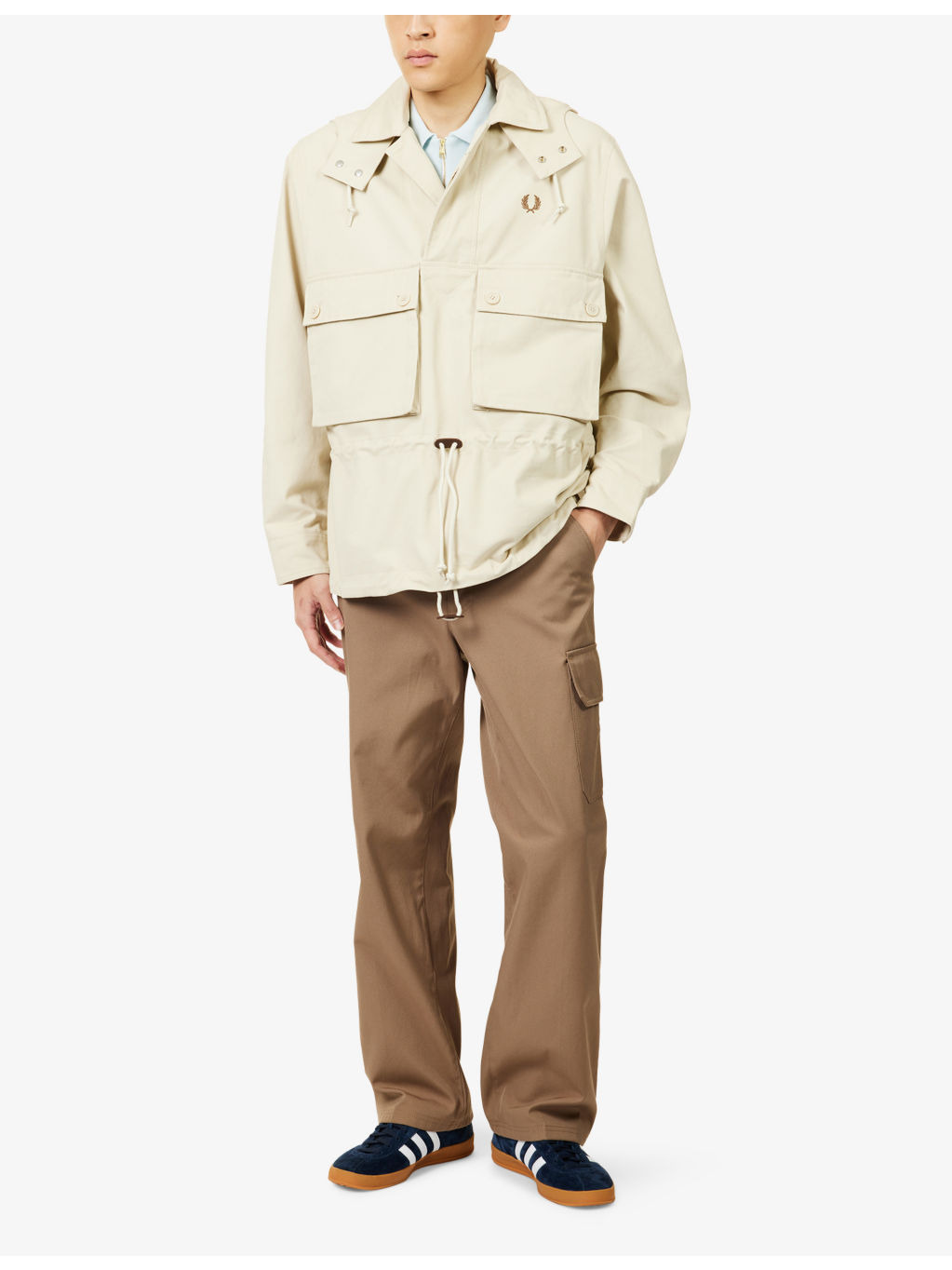 Coaches Smock Cotton Jacket - 2