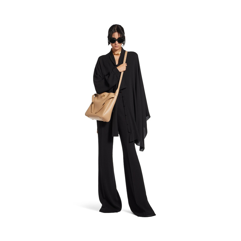 Women's Bel Air Small Hobo Bag  in Latte 6