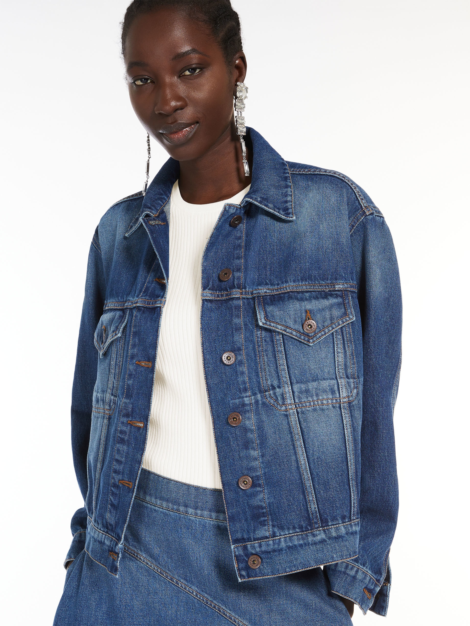 NAPOLI Cotton denim jacket - 5