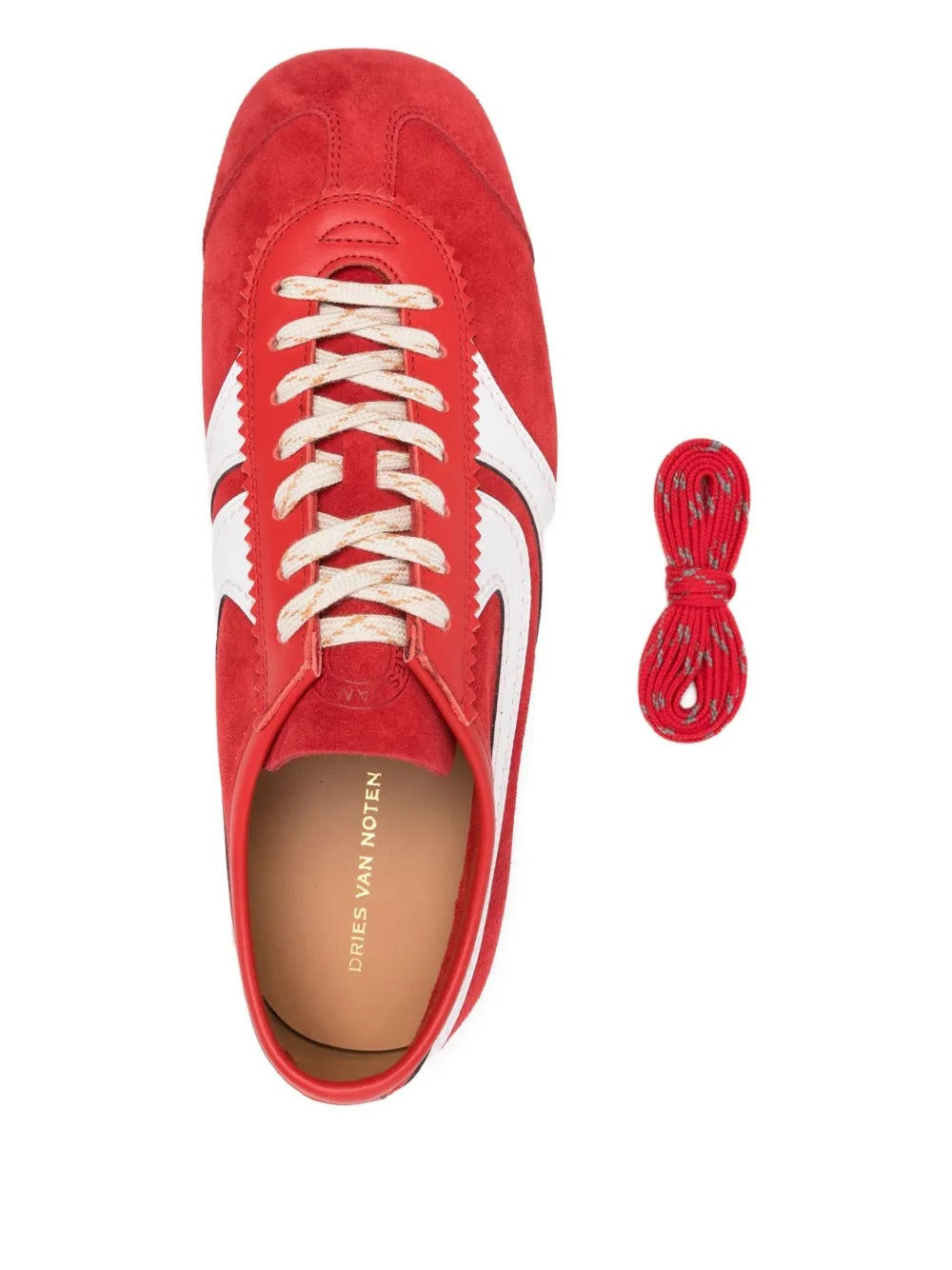 DRIES VAN NOTEN - Men Suede Sneakers - 4
