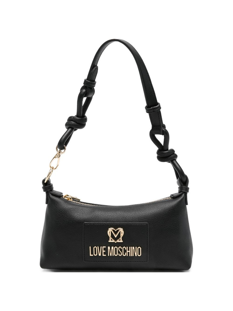 logo-plaque shoulder bag 1