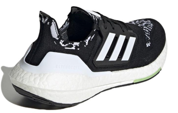 (WMNS) adidas UltraBoost 22 'Black White Almost Lime' GX8019 - 4