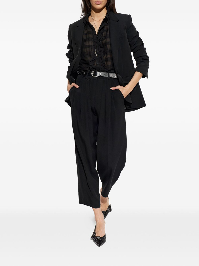Isabel Marant buttoned single-breasted blazer outlook