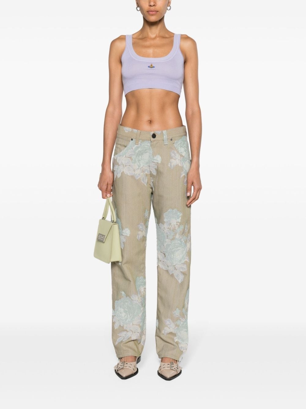 Ranch high-rise straight jeans - 4