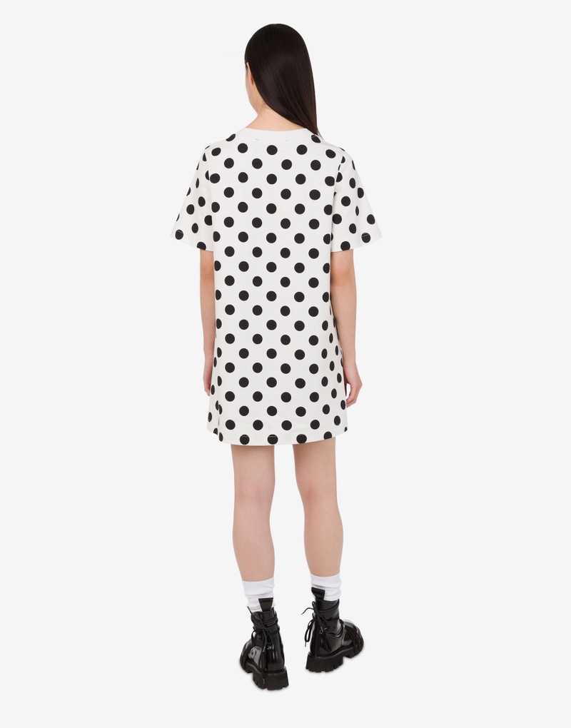 Moschino MOSCHINO TEDDY BEAR PRINTED HEAVY COTTON DRESS outlook