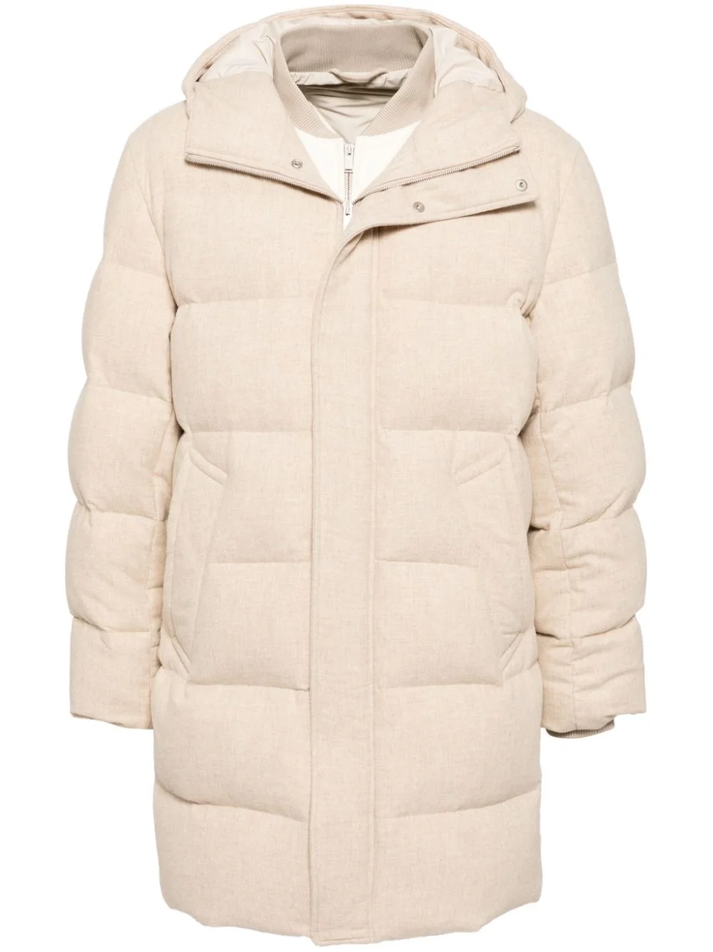 layer puffer jacket - 1