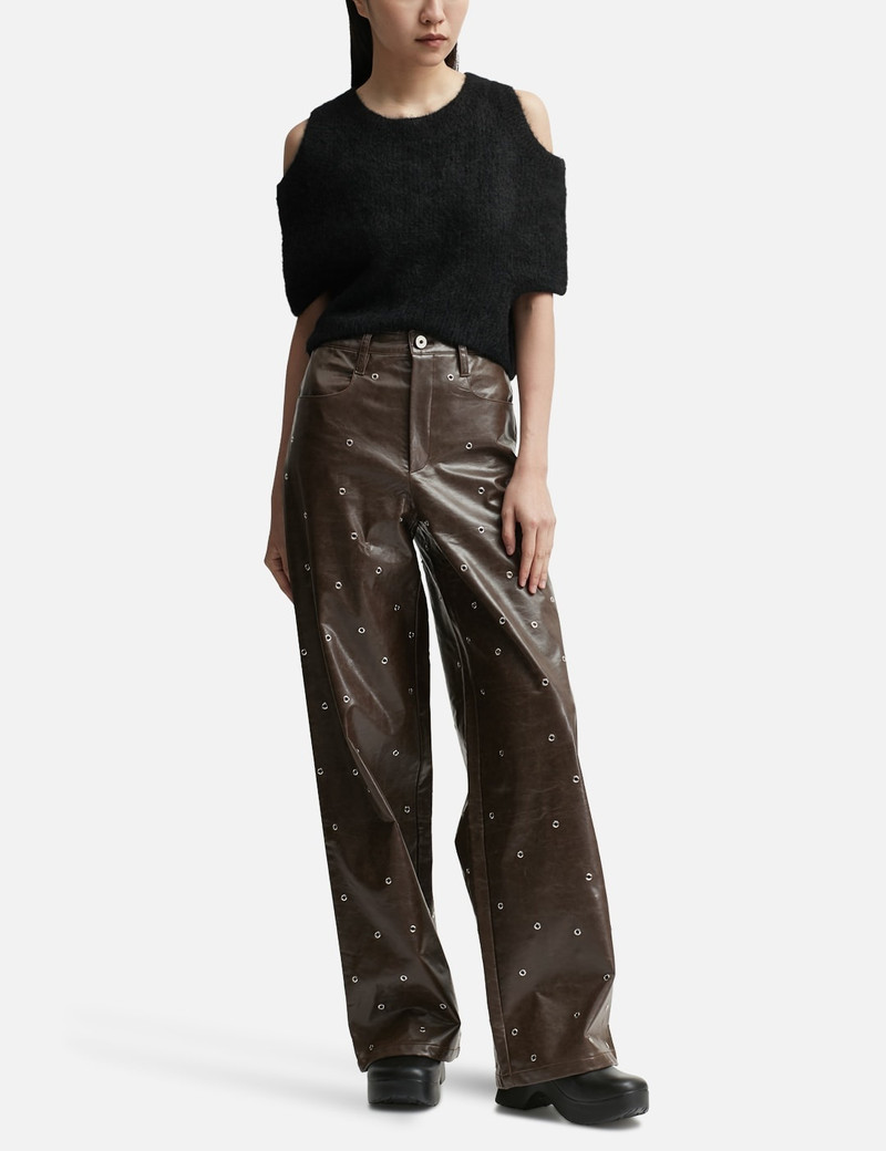 OPEN YY CUT-OUT KNIT TOP outlook