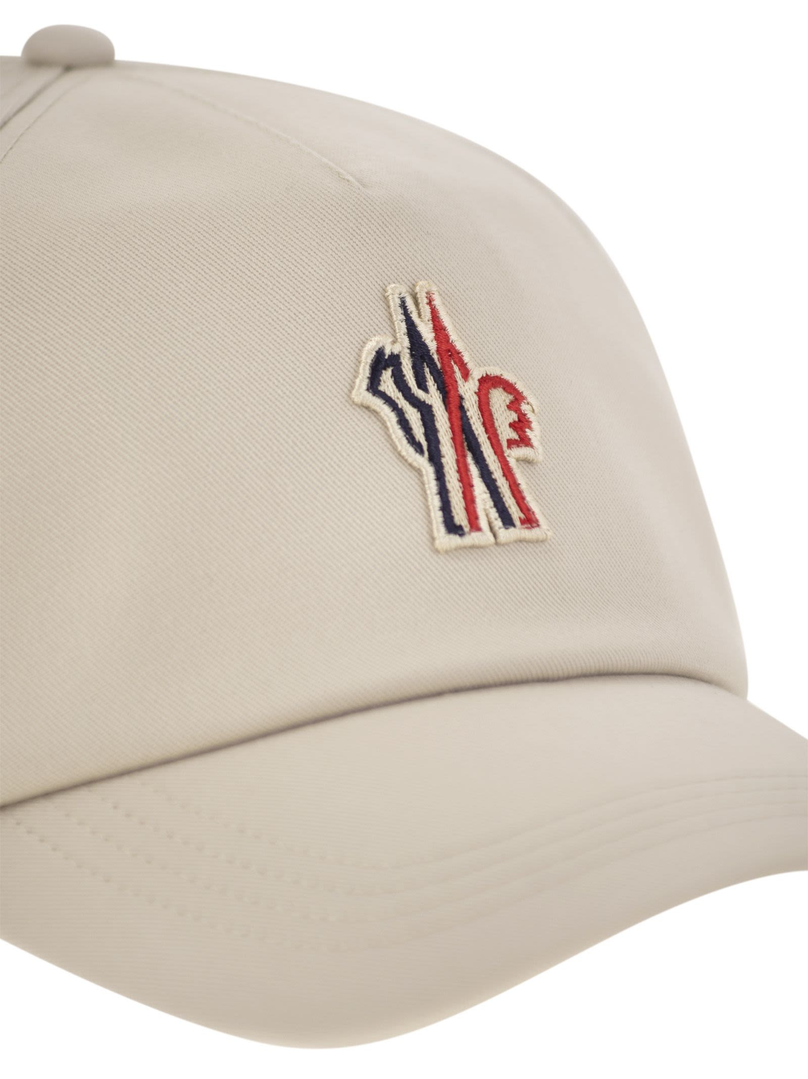 Moncler Grenoble Men Cotton Gabardine Baseball Cap - 4