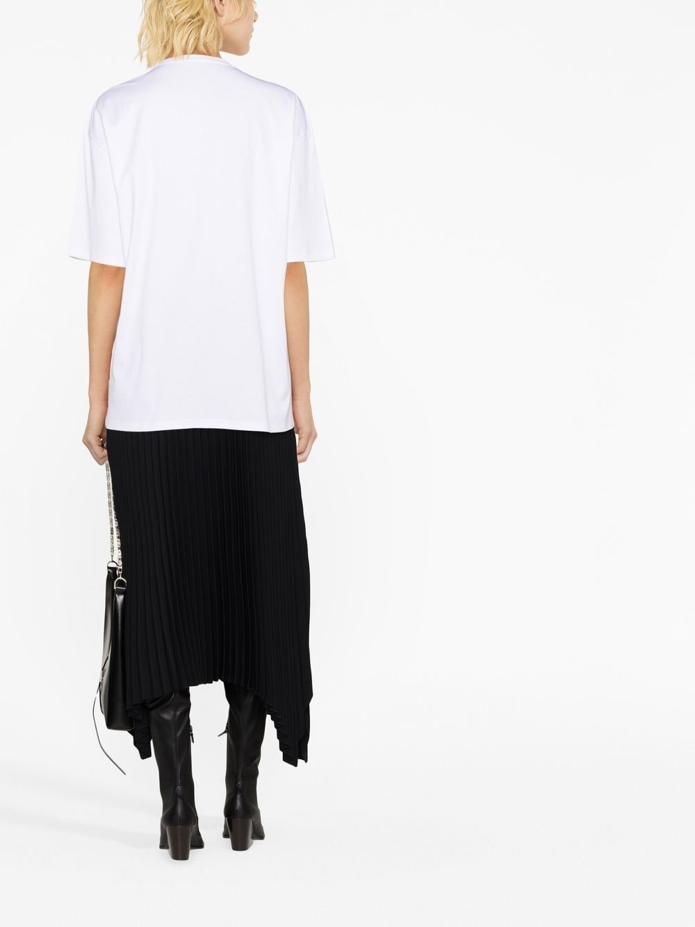 Versace Goddess-print T-shirt - 4