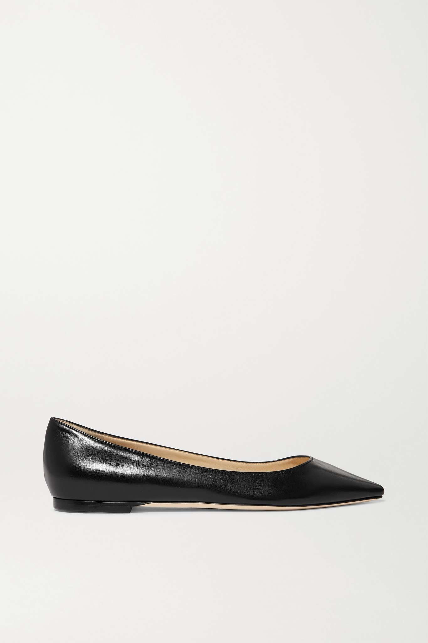 Romy leather point-toe flats - 1