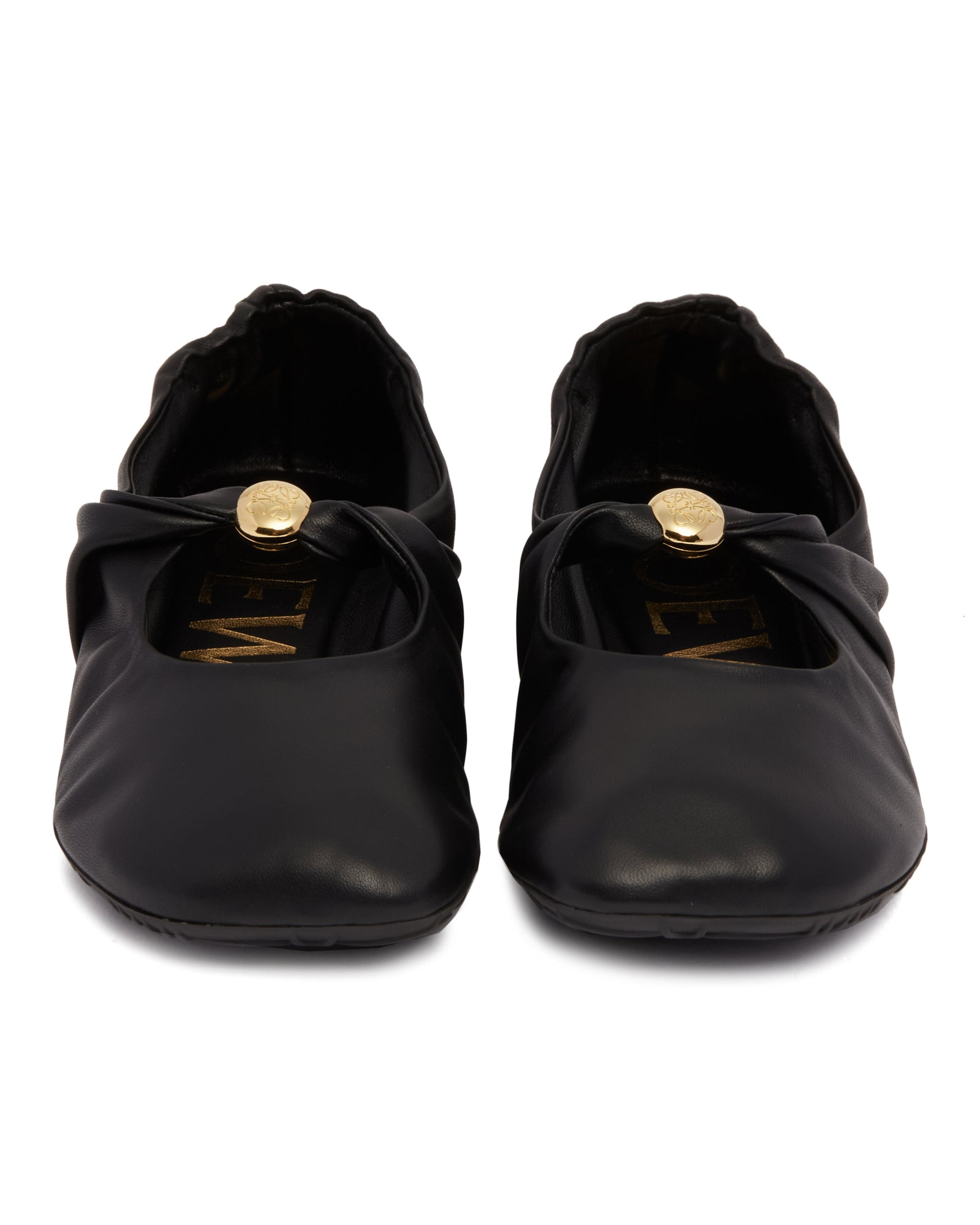 Black Pebble Soft Ballet Flats - 4
