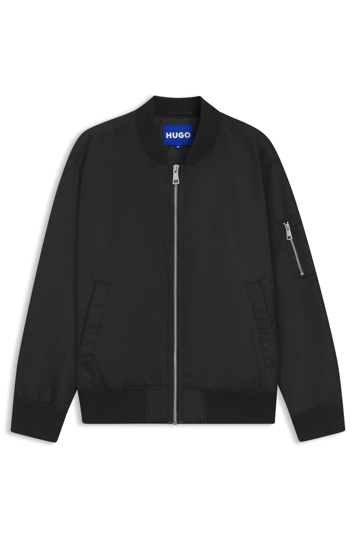 RELAXED-FIT WATER-REPELLENT JACKET WITH SLEEVE POCKET - 1