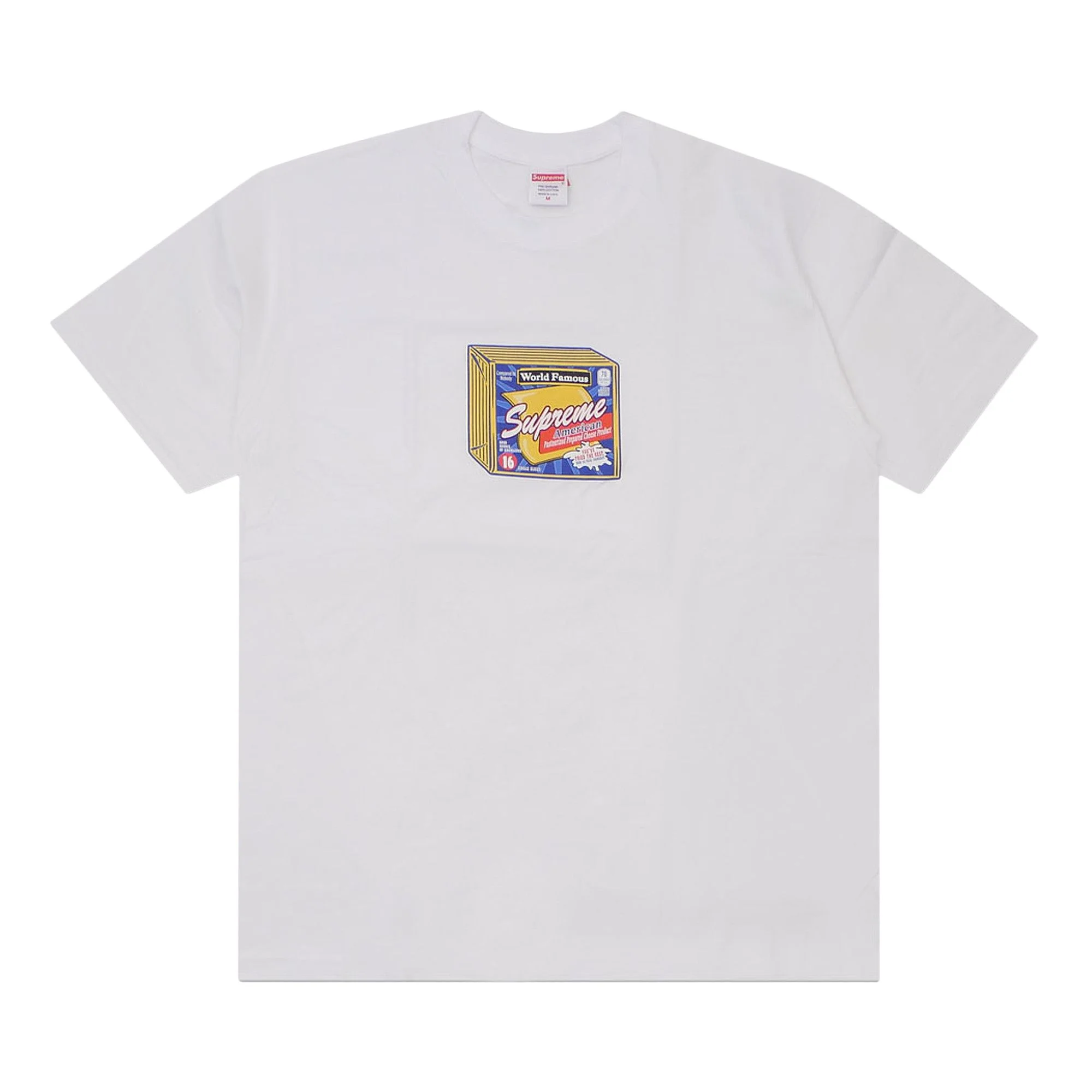 Supreme Cheese Tee 'White' - 1