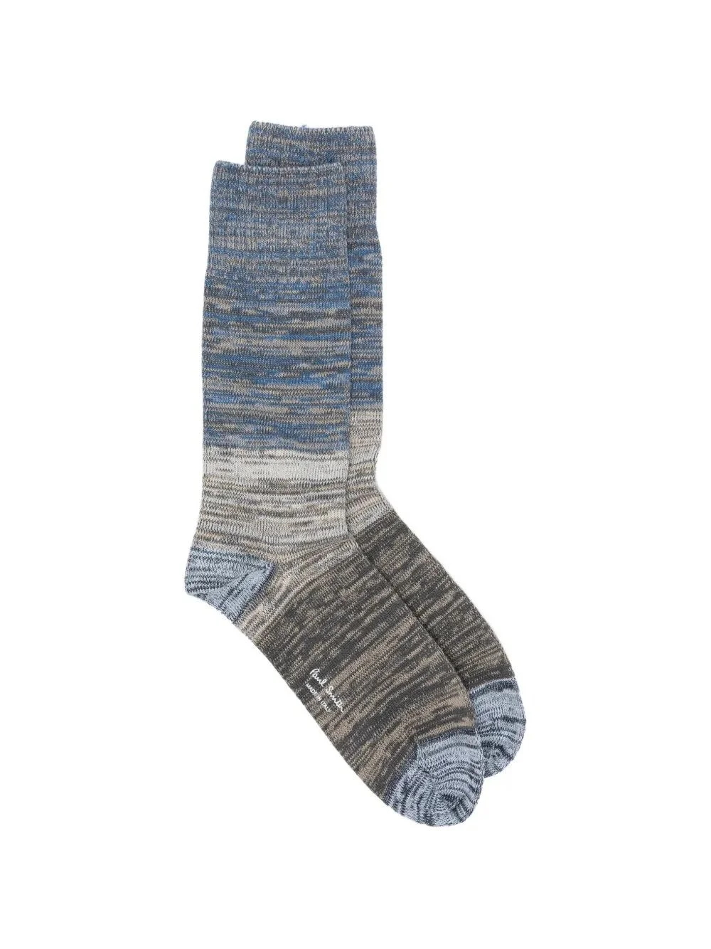 Men Socks Mouline Col Blck - 1