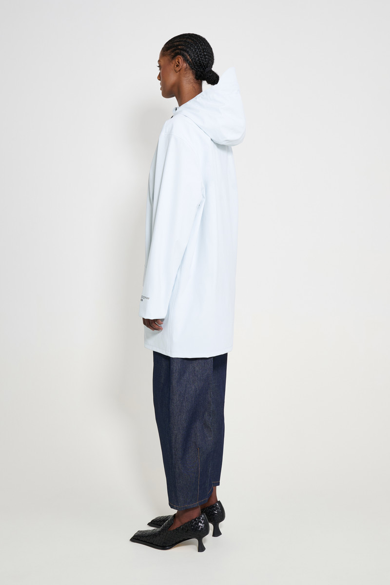 Stockholm Patch Raincoat Frost Grey 3