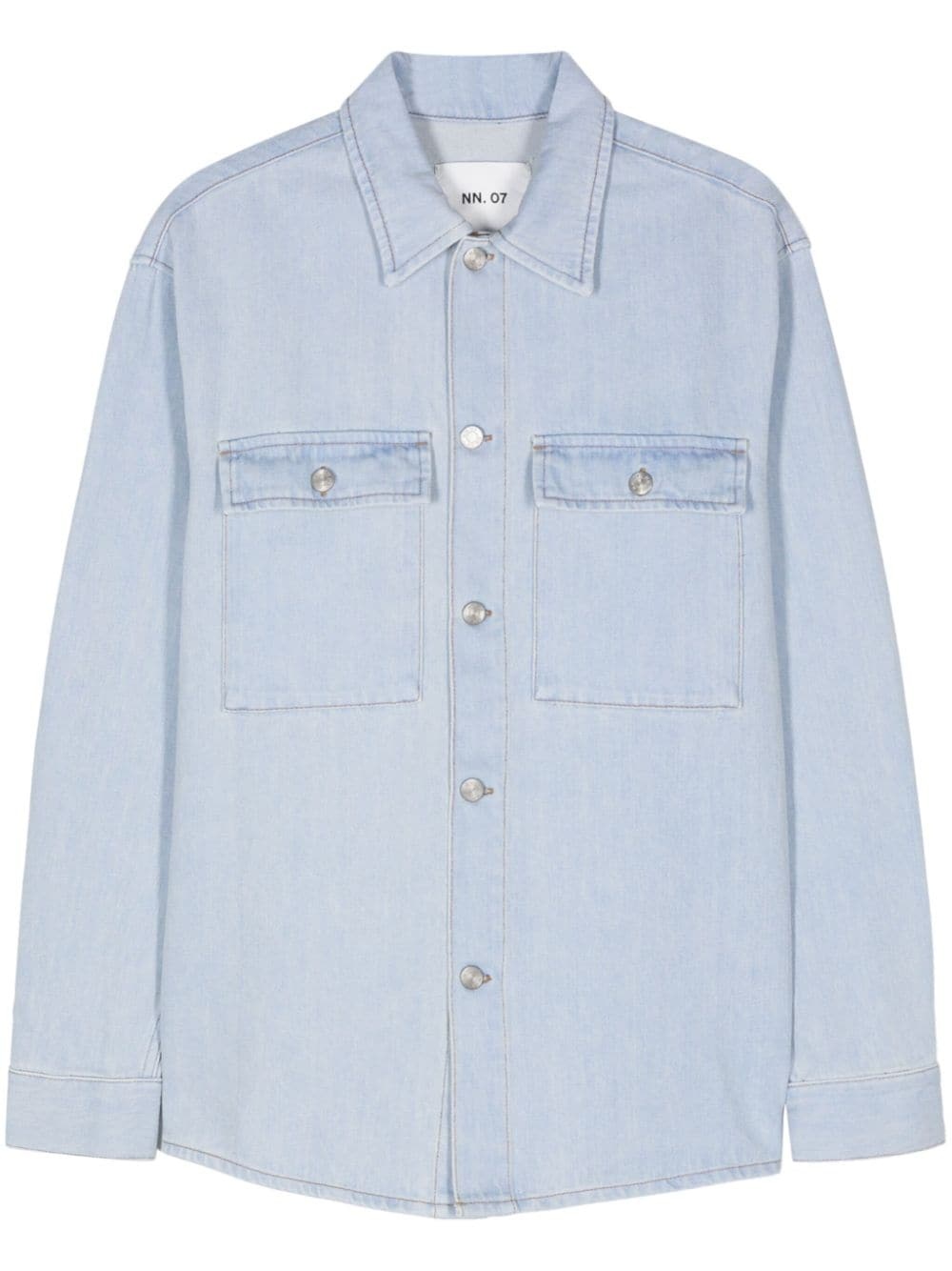 Roger denim overshirt - 1