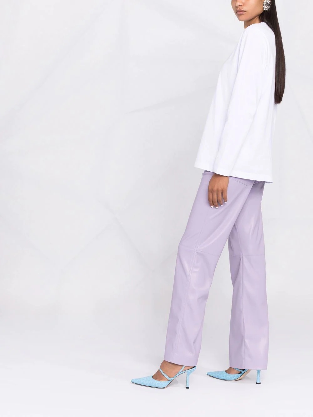 logo-print long-sleeve T-shirt - 6