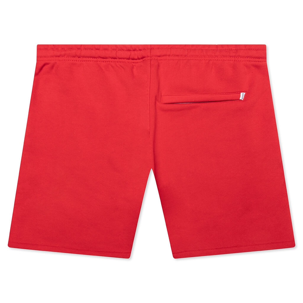 COLLEGE SWEATSHORTS - HAUTE RED - 2