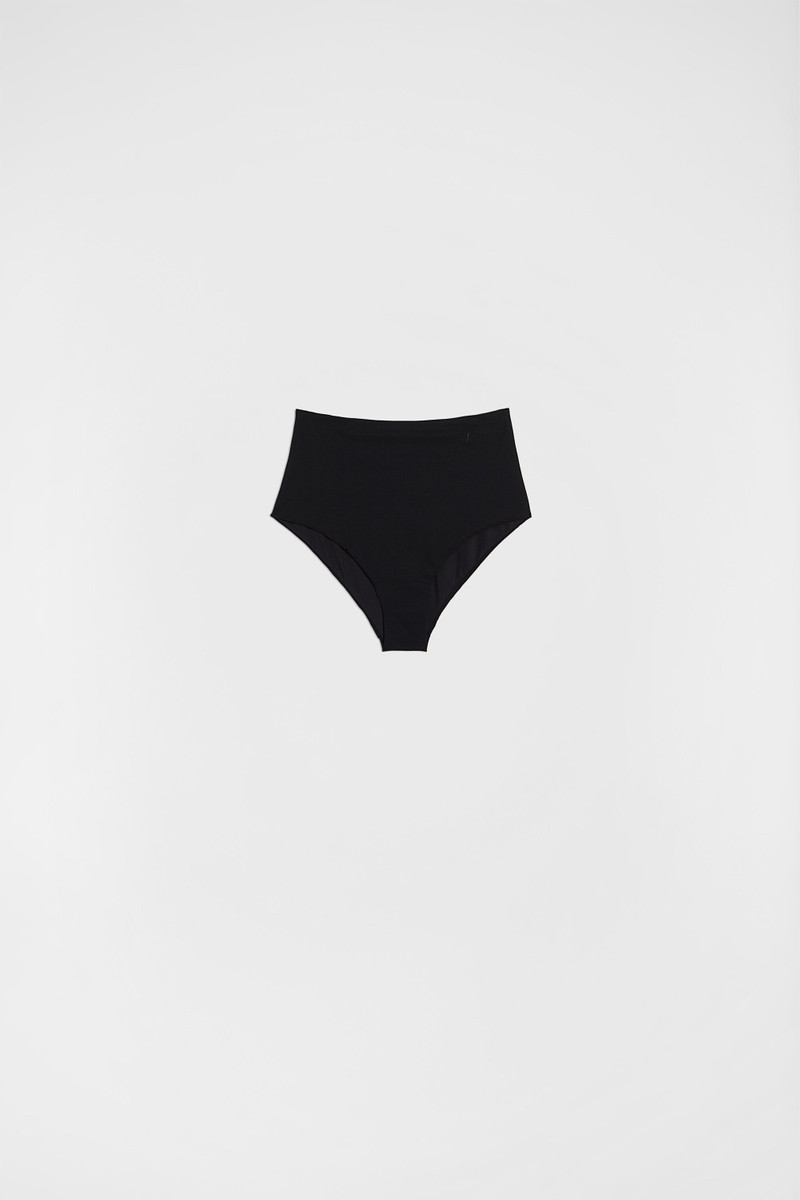 Jersey High-Waisted Bikini Slip 1