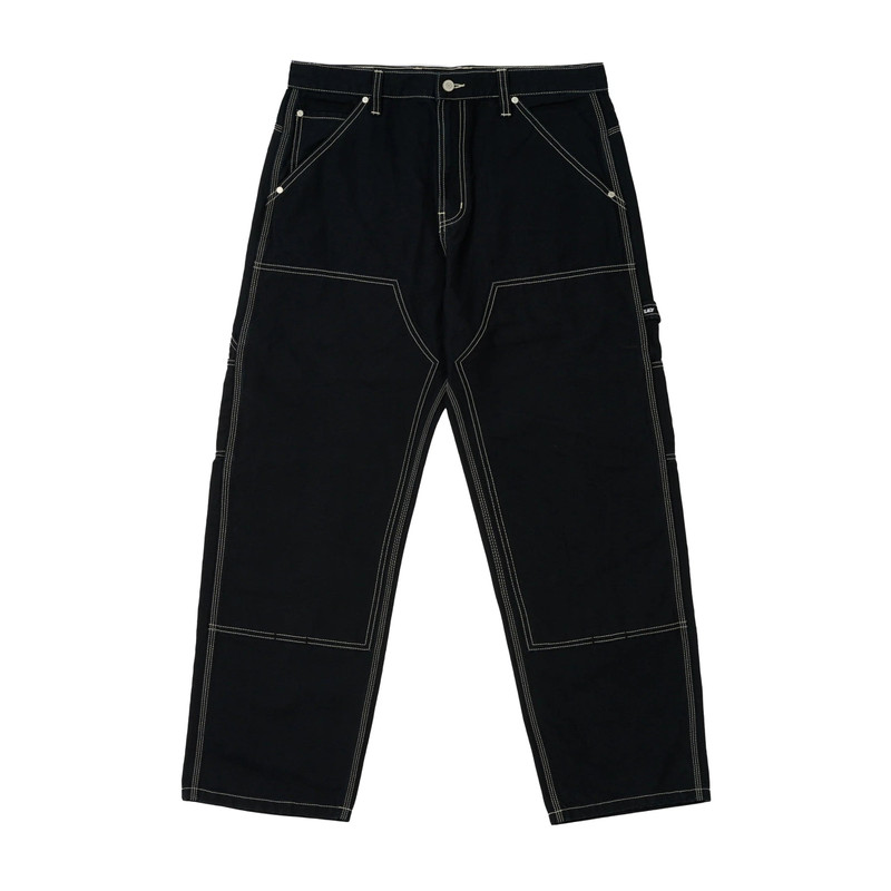 10 OZ DOUBLE KNEE PANT BLACK 1