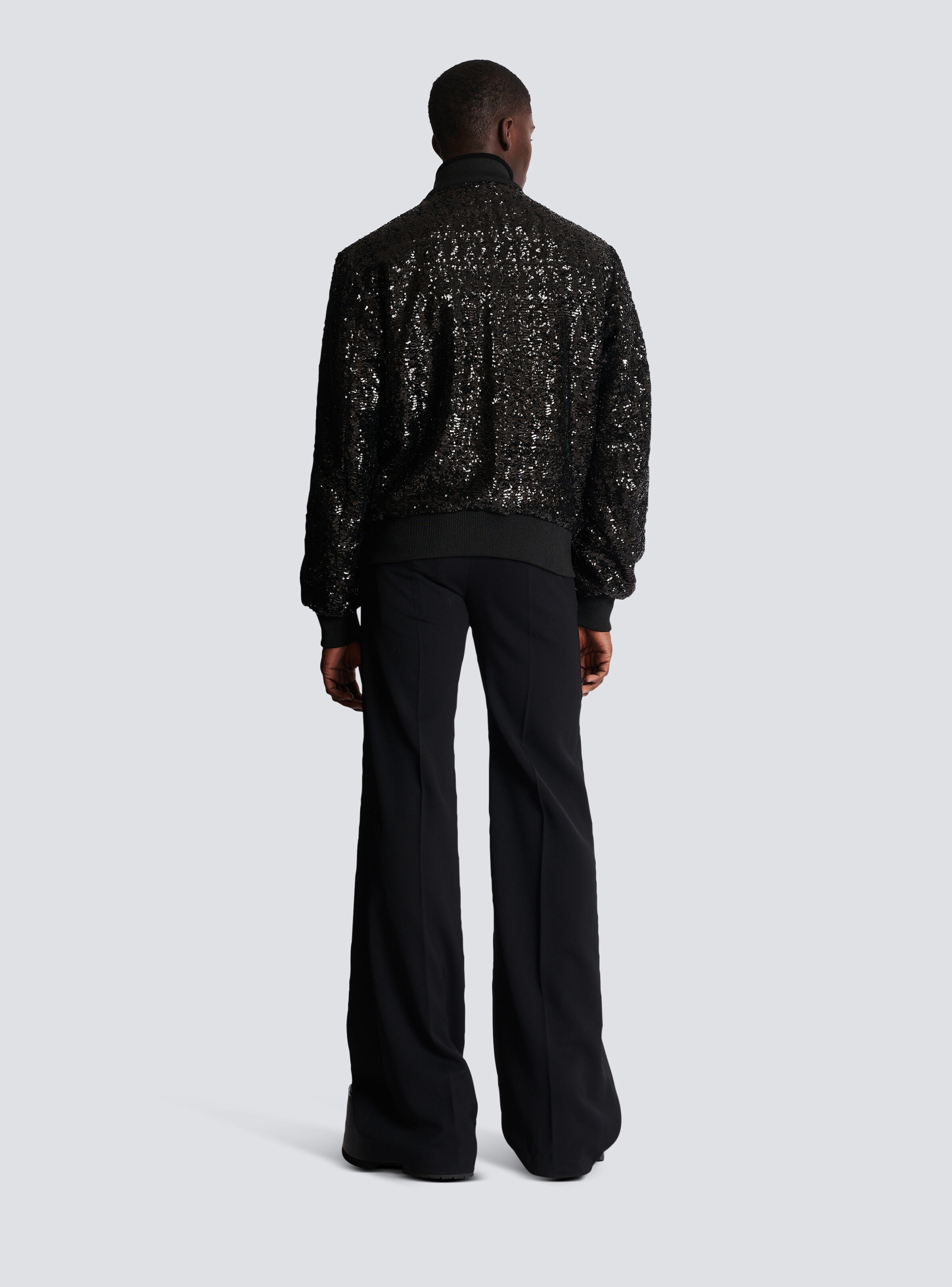 Zipped jacket with embroidery - 4
