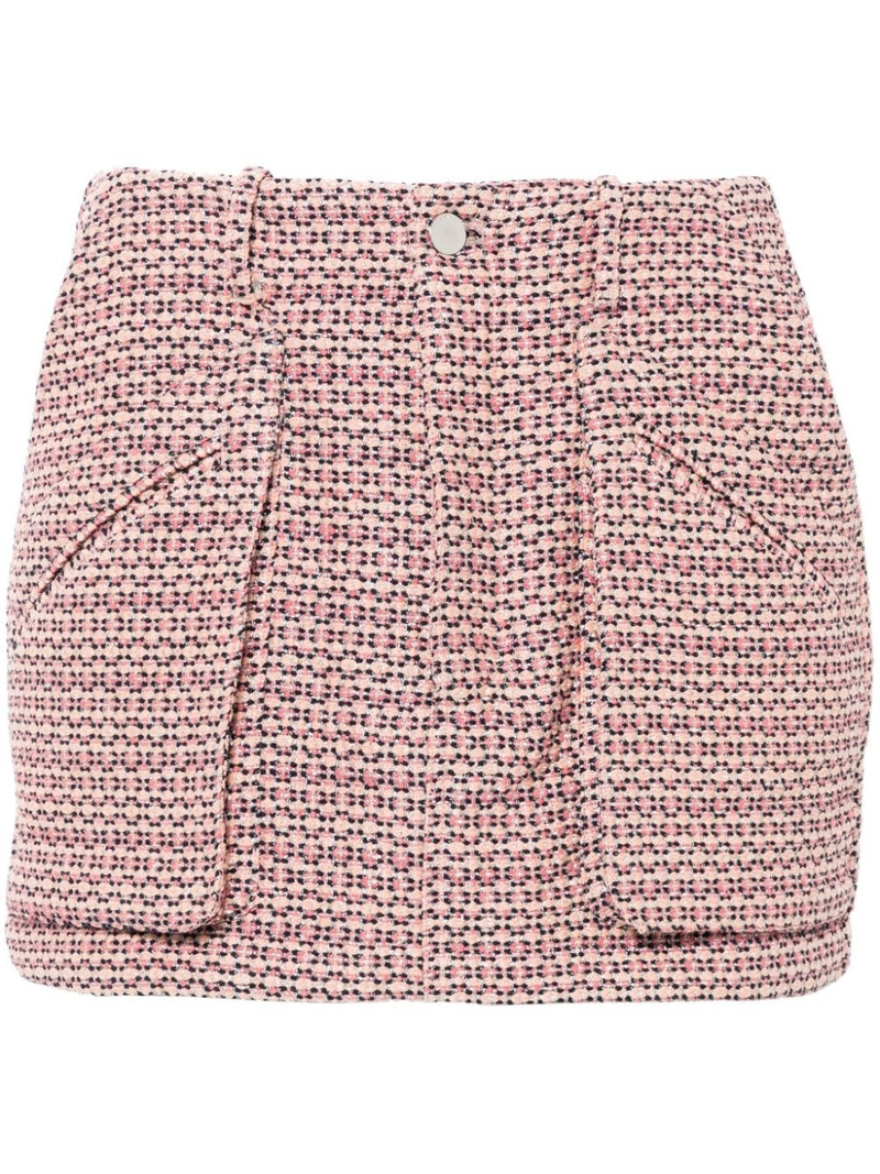 tweed mini skirt 1