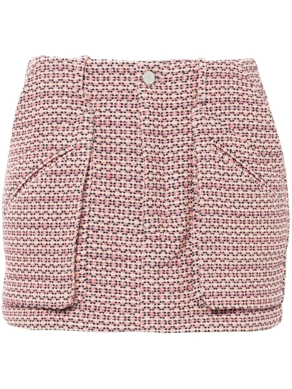 tweed mini skirt - 1