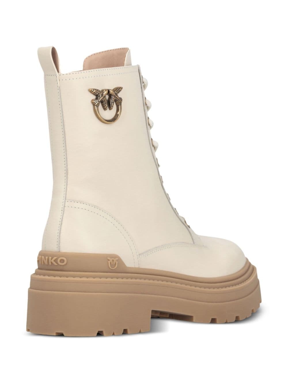 Mia leather combat boots - 3