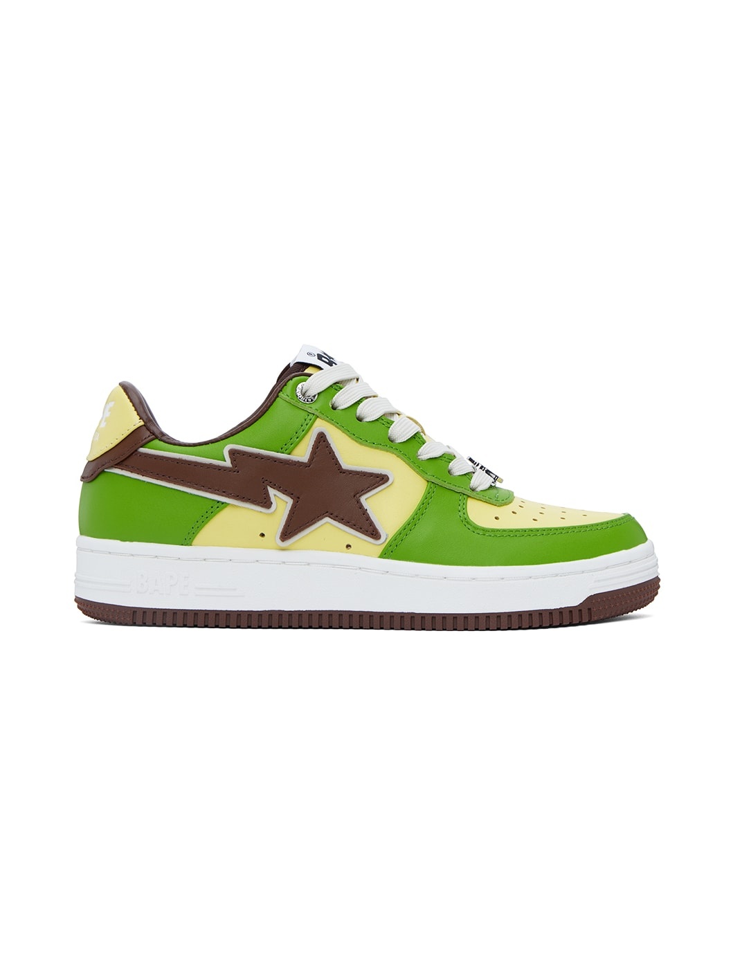 SSENSE Exclusive Green Sta Sneakers - 1