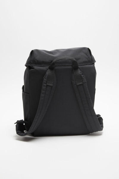 Acne Studios Ripstop nylon backpack - Black outlook