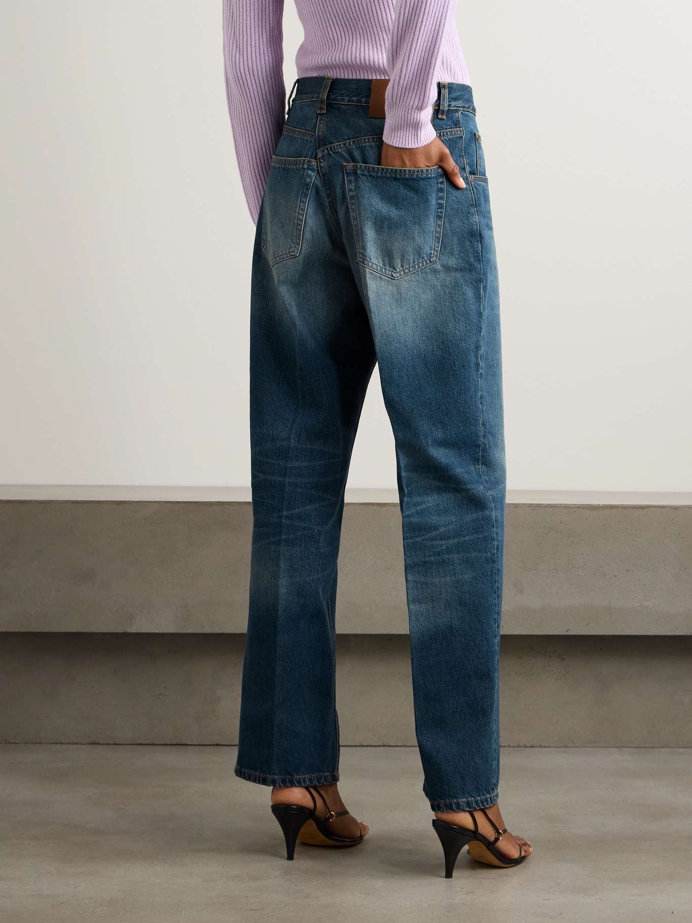 Cropped boyfriend jeans - 4
