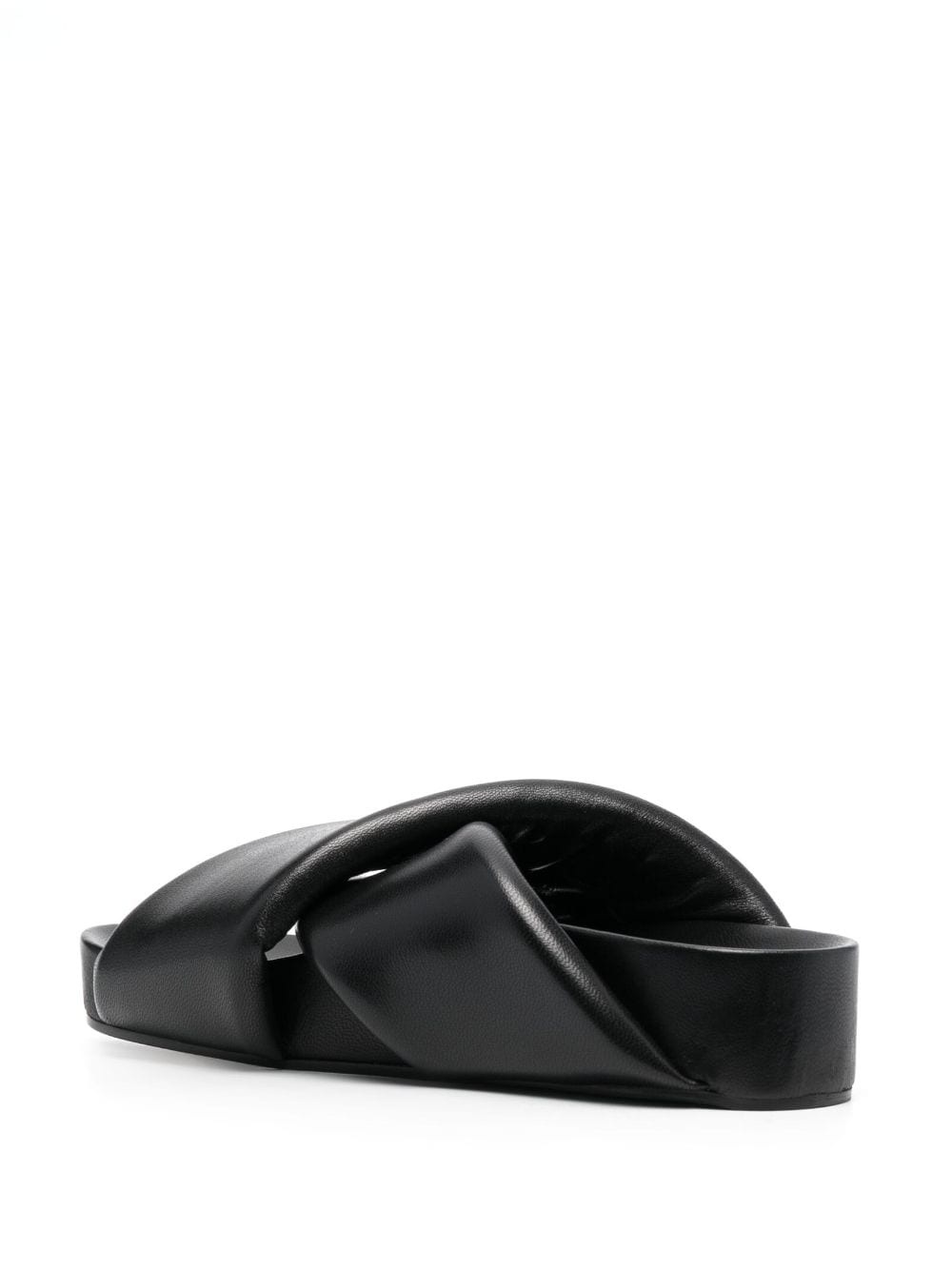cross-over leather sandals - 3