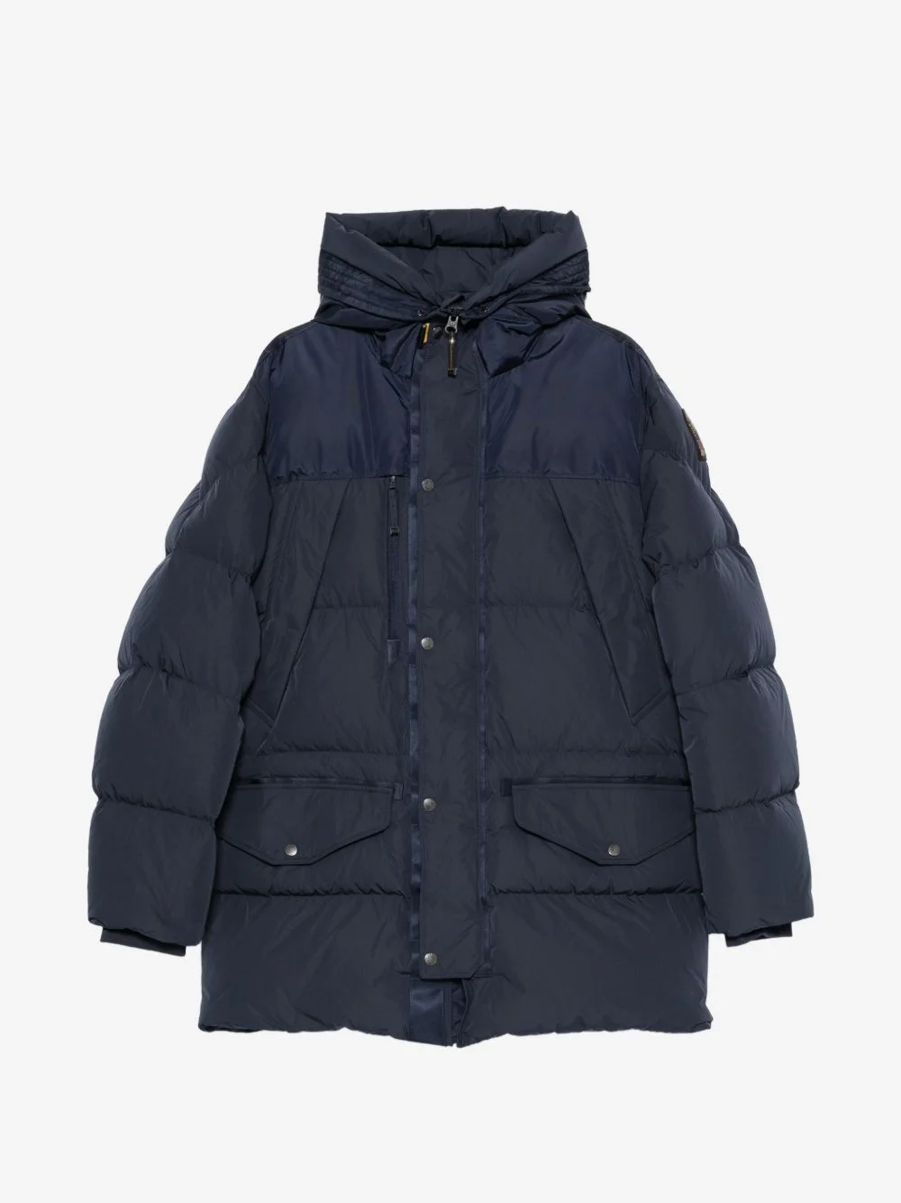 quilted hooded jacket - 1