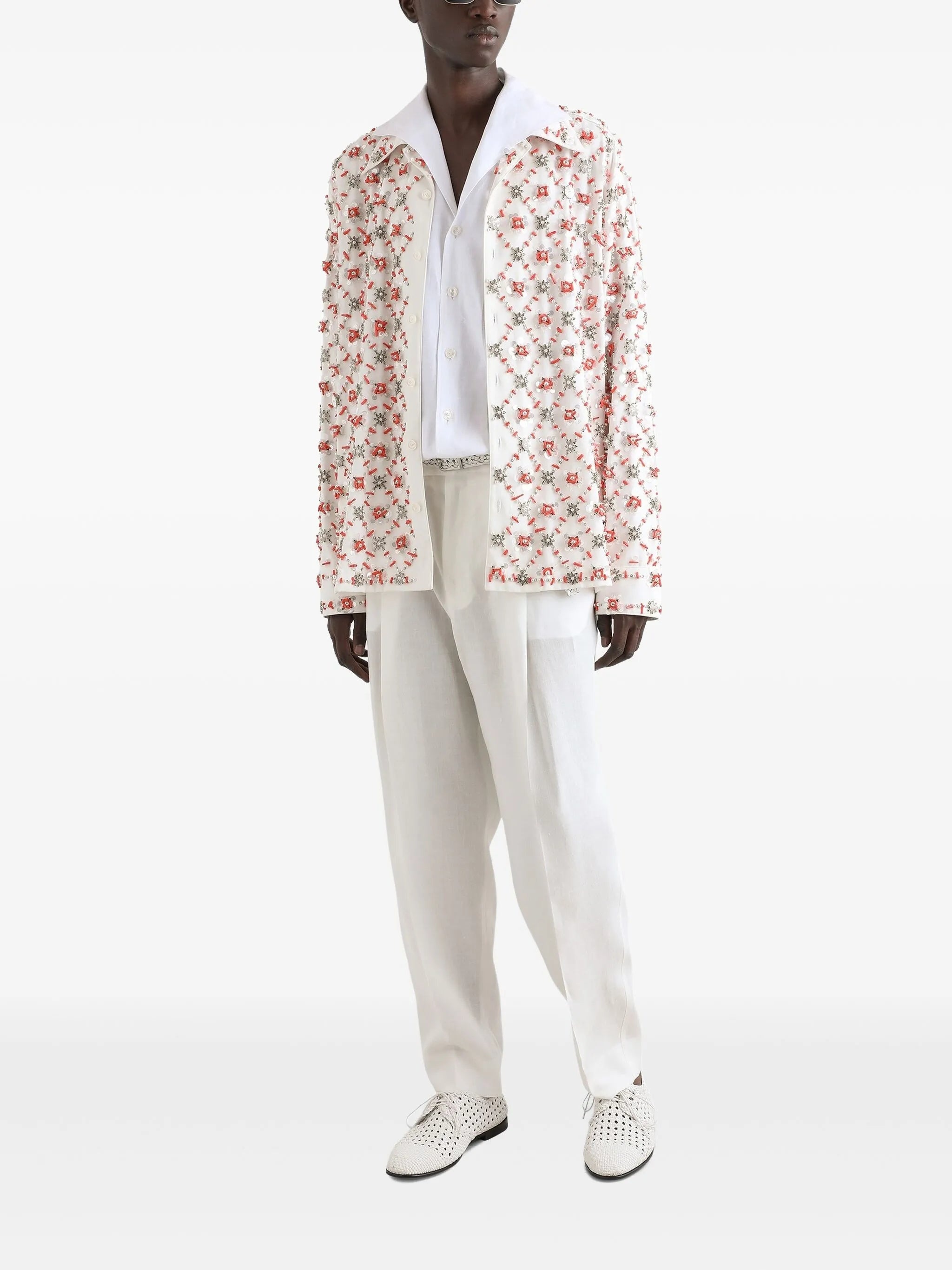 Folded-edge Trousers - 5
