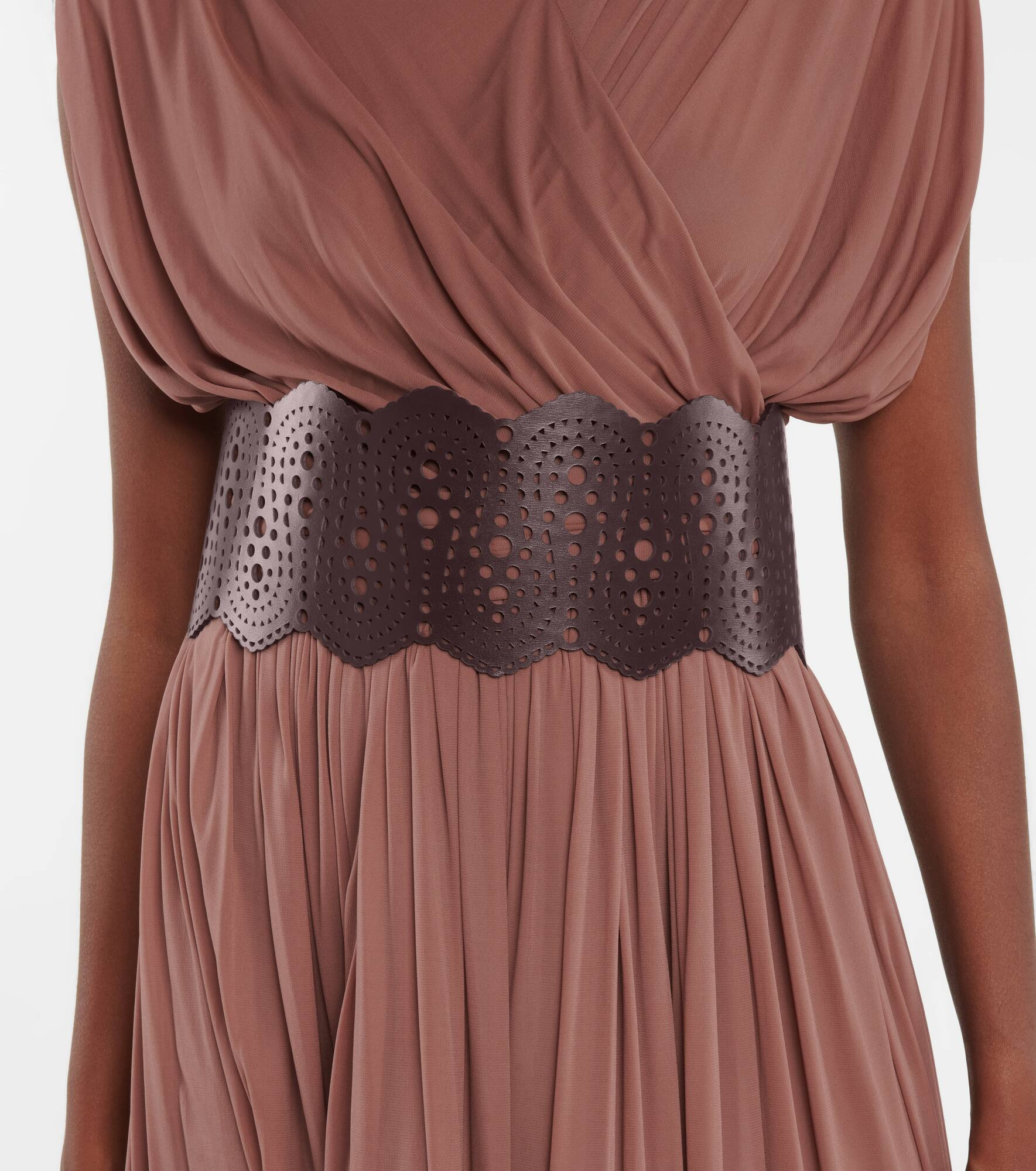 Leather corset belt - 2