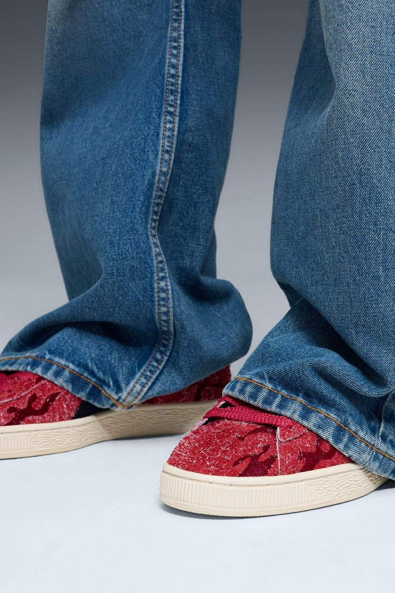 PUMA Suede Flock Men's Sneakers outlook