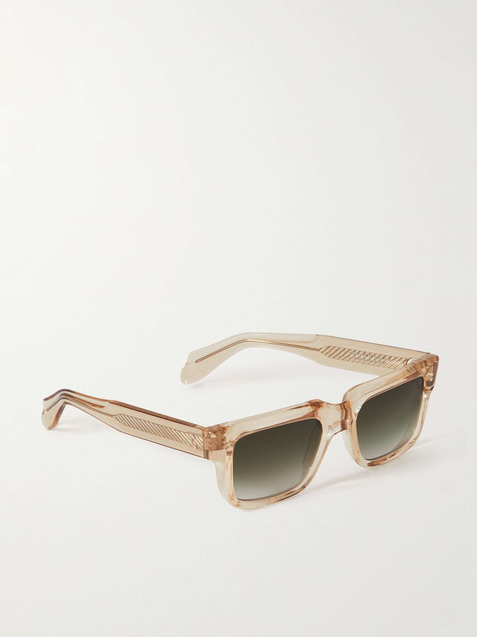 Sand Crystal D-Frame Acetate Sunglasses - 3